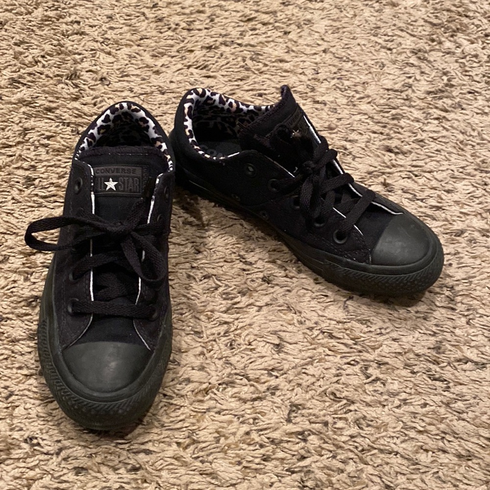 Converse all black all star